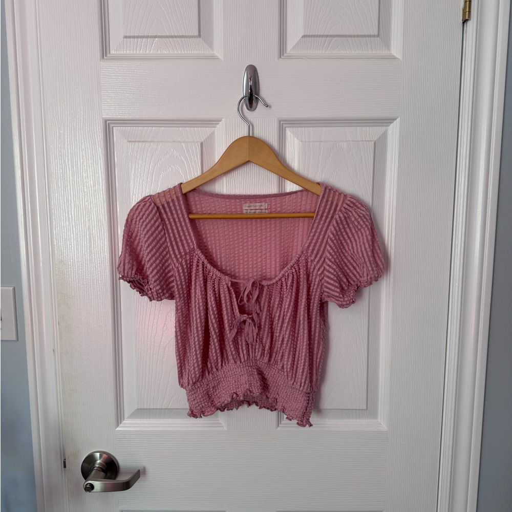 Urban outfitters pink top